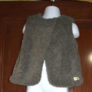 Zara Baby Vest  2-3 Years Gray Fluffy